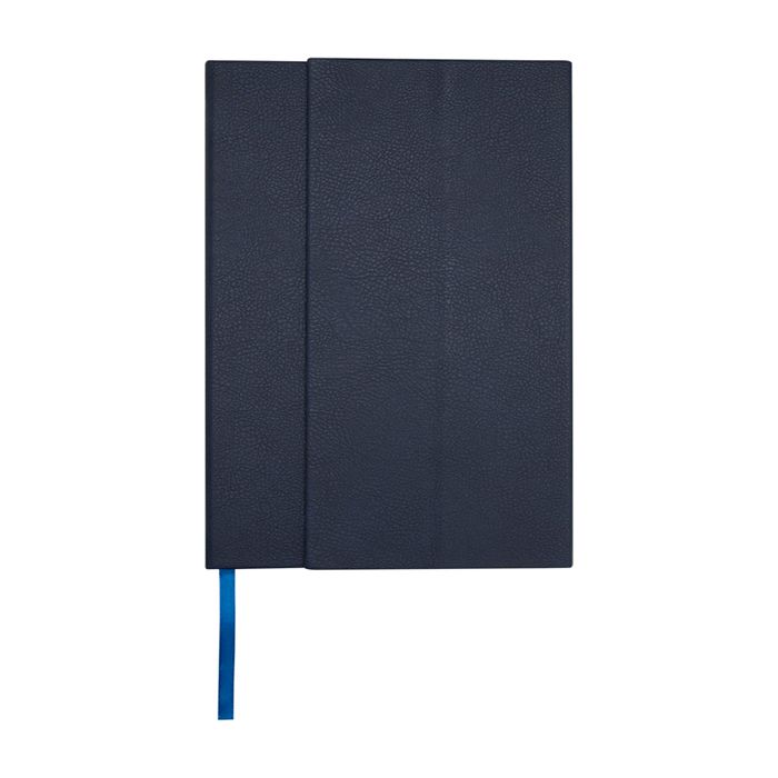 Carnet à couverture rigide en plastique recyclé A5 pages lignées