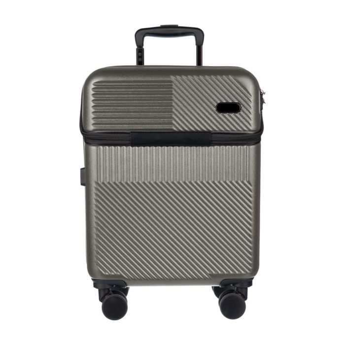 Valise en ABS avec poche frontale pour ordinateur et cadenas à code