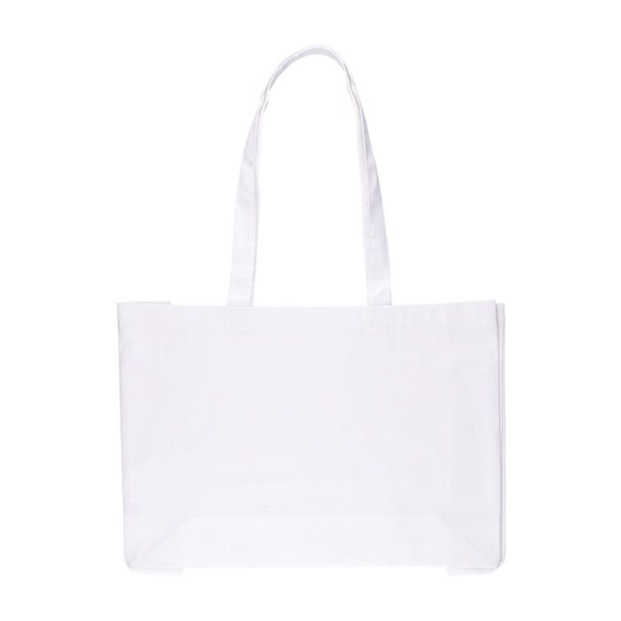 Sac de courses en coton de couleurs Oeko-Tex® 220 g/m2