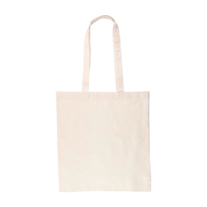 Sac de courses en coton naturel Oeko-Tex® 140 g/m2
