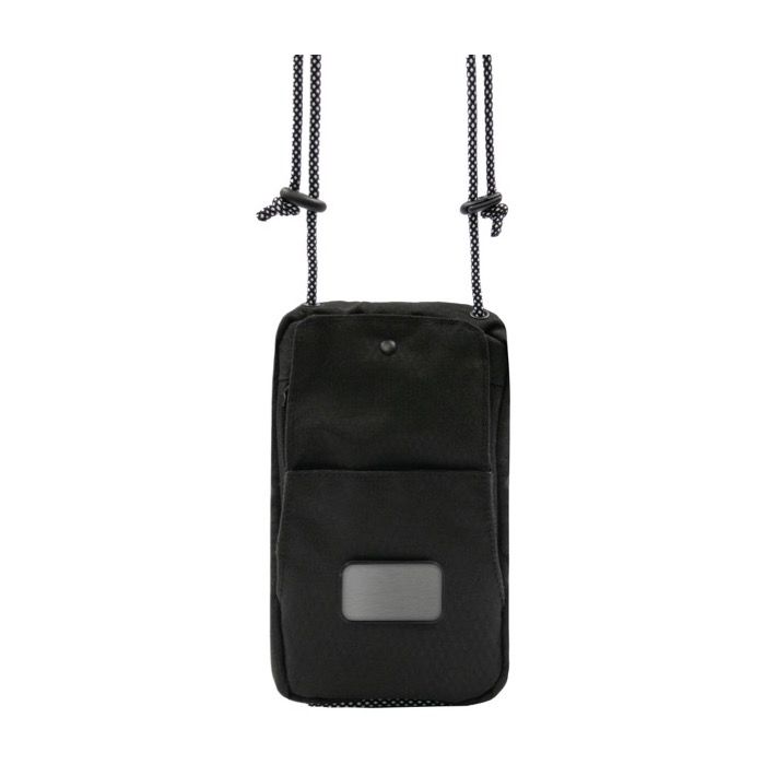 Sac bandoulière en polyester recyclé avec sangle ajustable