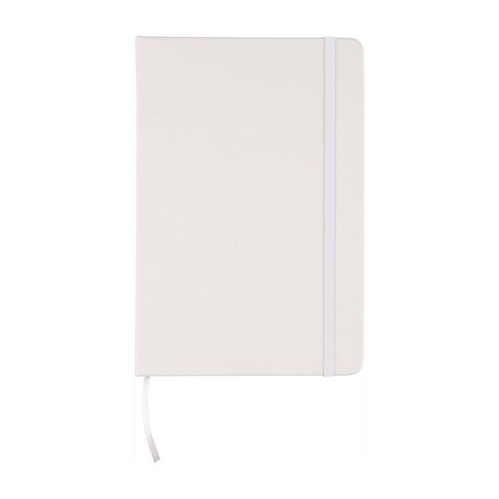 Carnet à couverture rigide RPET avec feuilles lignées A5 assorties