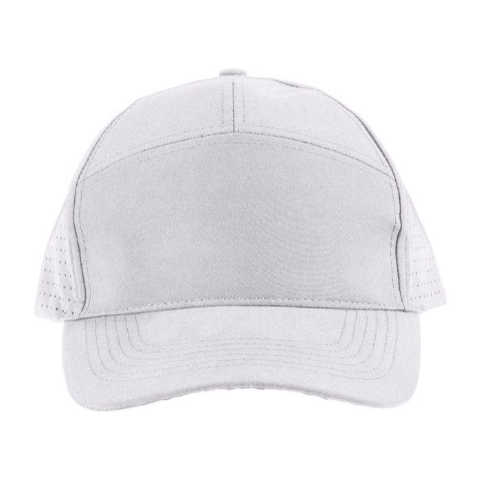 Casquette en polyester avec trous d’aération à l’arrière