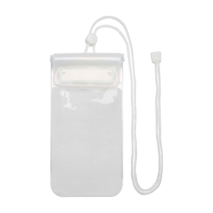 Housse imperméable moyenne en plastique pour mobile avec corde