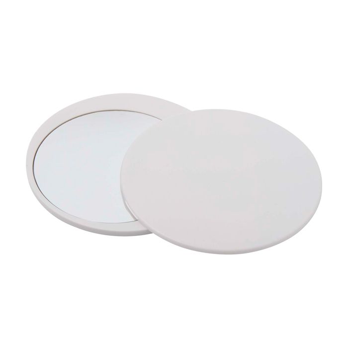 Miroir de maquillage élégant et coulissant pour des retouches rapides