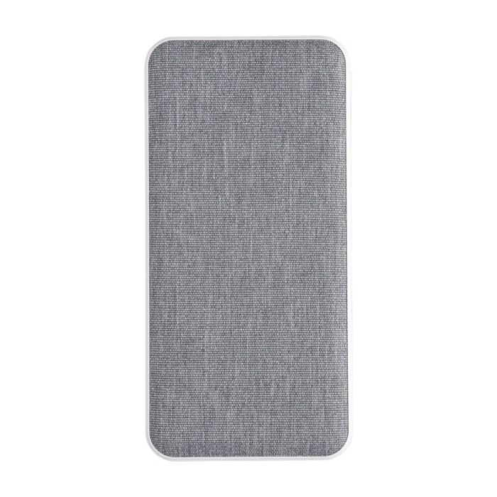 Batterie externe rectangulaire en plastique recyclé et RPET 10.000 mAh