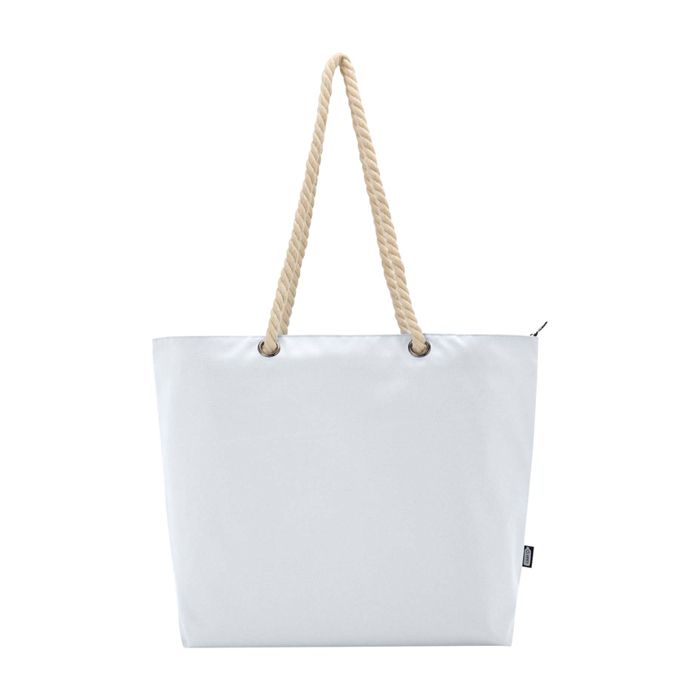 Sac de plage en polyester recyclé avec anses en cordon 23L