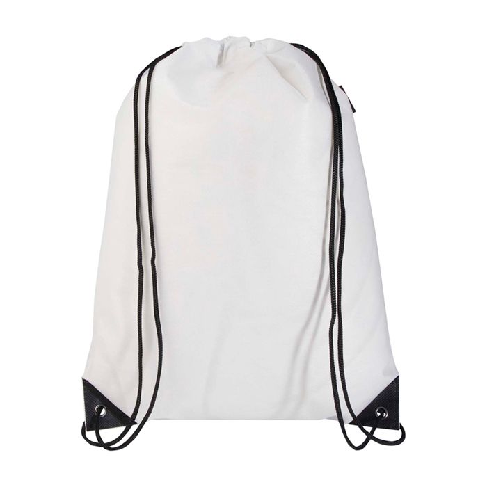 Sac à dos à cordon en non-tissé durable et résistant à la déchirure 5L