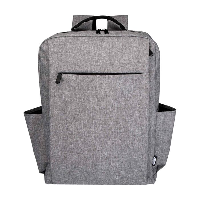 Sac à dos en polyester recyclé avec compartiment pour PC 15"