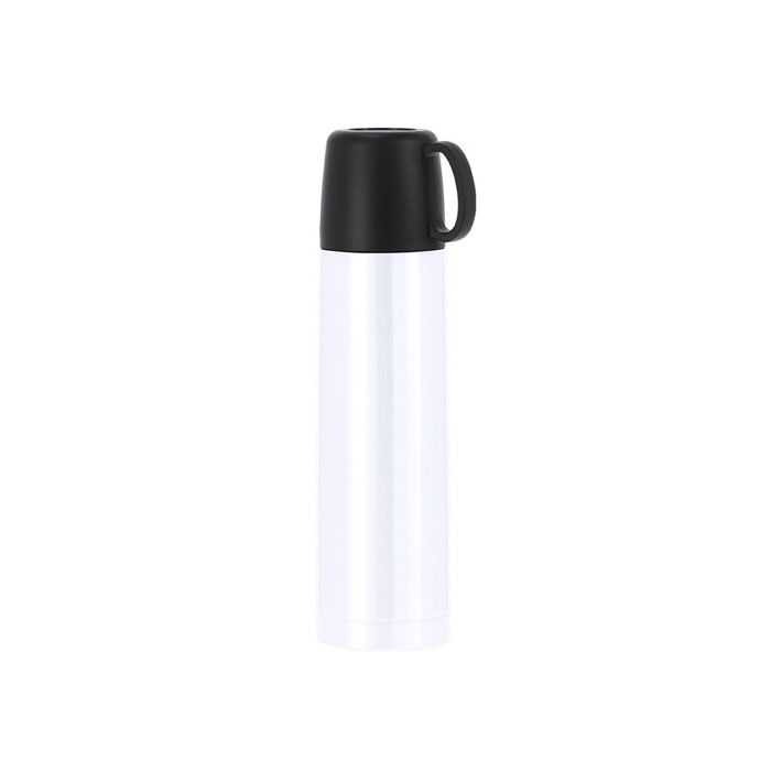 Thermos inox avec couvercle 500ml et fonction gobelet 130 ml