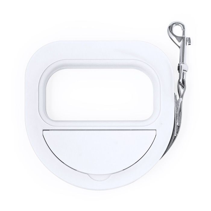 Laisse pour animaux avec compartiment pour les sacs