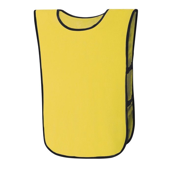 Chasuble de sport multicolore avec élastiques pour adultes 