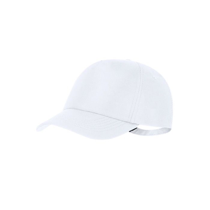 Casquette ajustable en polyester RPET avec boucle métallique UV50