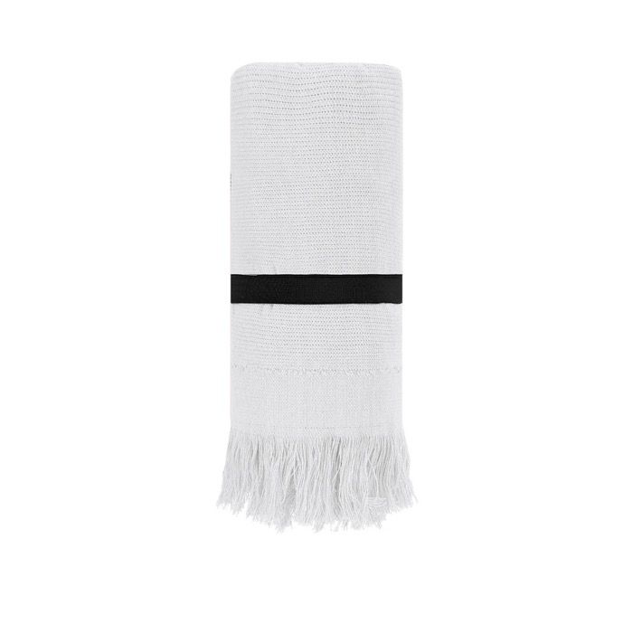 Serviette en coton avec franges assorties aux extrémités 290 g/m²