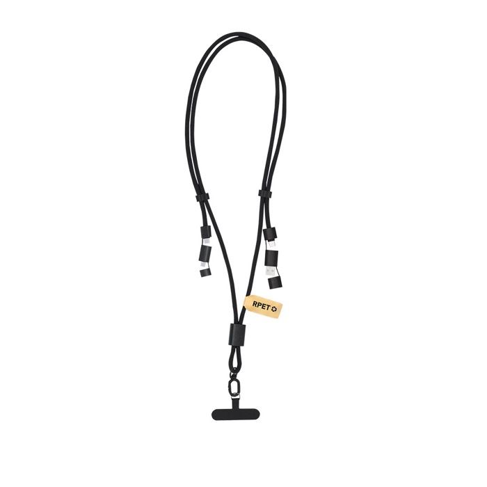 Lanyard avec fonction de charge, transfert de données, support mobile