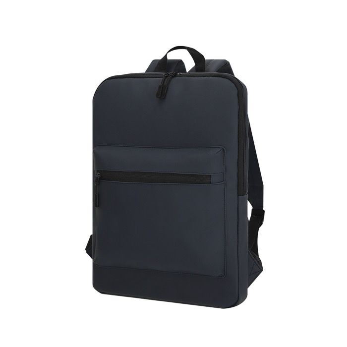 Sac à dos pour ordinateur en PU souple avec poche frontale 15''