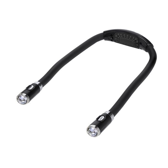 Lampe de lecture mains libres avec design ergonomique et 4 LED