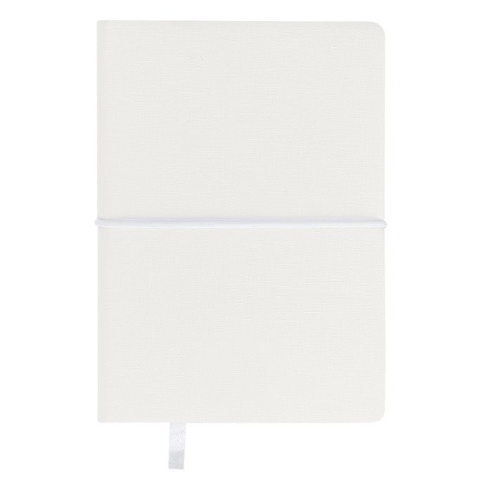 Carnet en cuir synthétique avec bloc-notes intérieur, pages lignées A6