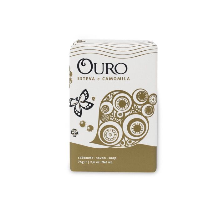 Savon végétal portugais à l'huile d'olive de 75 g avec zone d'impression