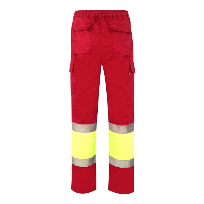Pantalon de travail coton et polyester réfléchissant 210 g/m² 