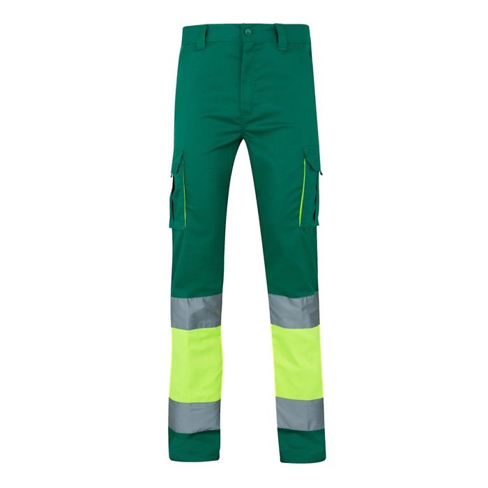 Pantalon de travail en coton et polyester visible 240 g/m² 