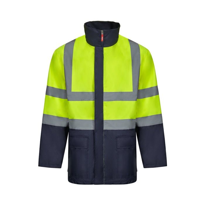 Parka de travail 4 en 1 bicolore avec revêtement 180 g/m² 