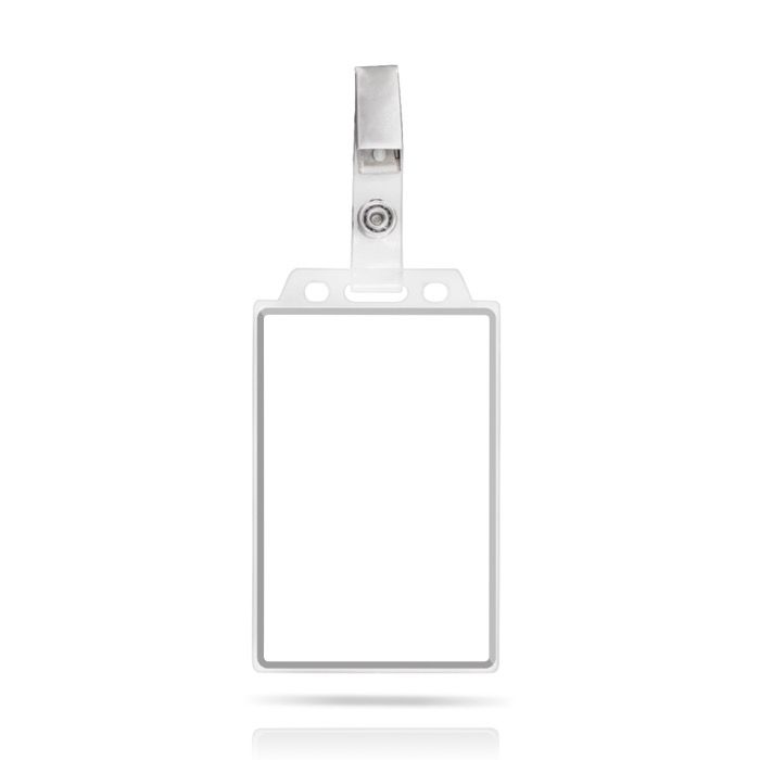 Porte-carte rigide parfait pour accrocher à la poche 5,5x8,7 cm