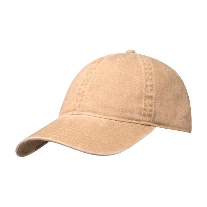 Casquette décontractée effet délavé en coton recyclé 245 g/m²