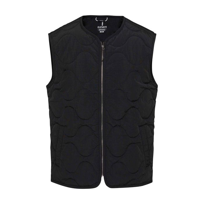 Gilet unisexe en nylon recyclé à effet texturé 110 g/m² Elevate NXT 