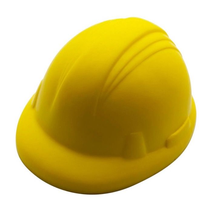 Antistress en PU en forme de casque de chantier