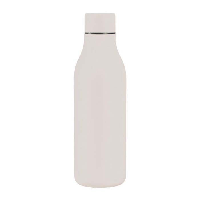 Bouteille en inox à double paroi avec bouchon assorti 500ml
