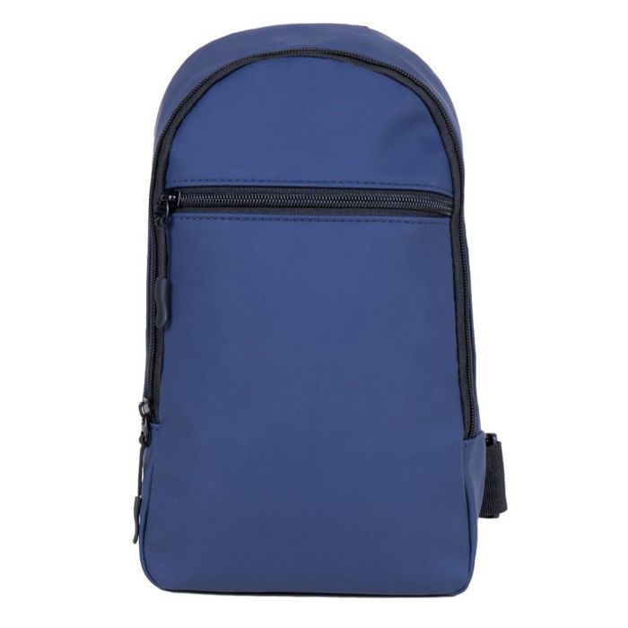 Sac bandoulière en similicuir avec poche extérieure sur le devant