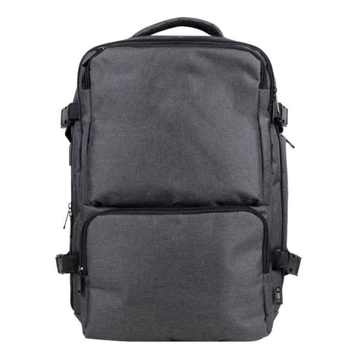 Sac à dos en polyester RPET multi-poches avec un rangement chaussures