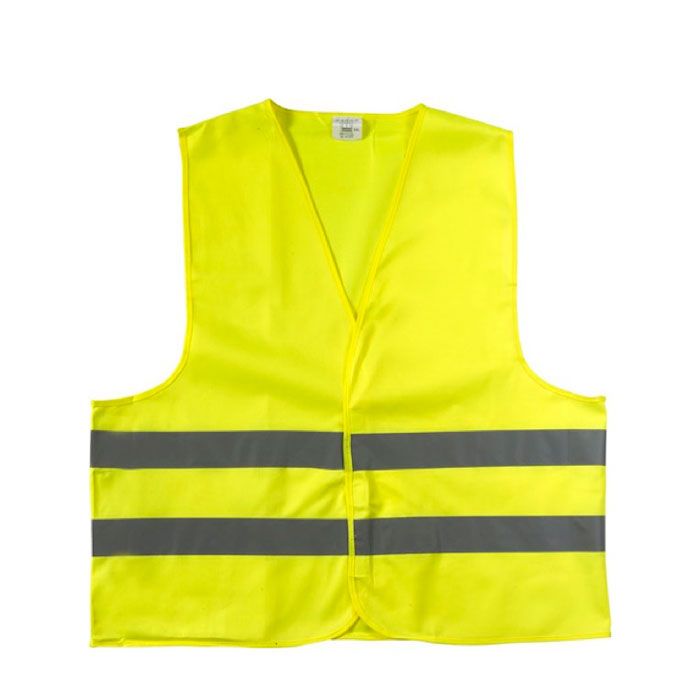 Gilet réfléchissant avec logo haute visibilité, taille XL