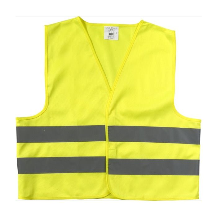 Gilet enfant réfléchissant personnalisé en polyester taille XS Mini