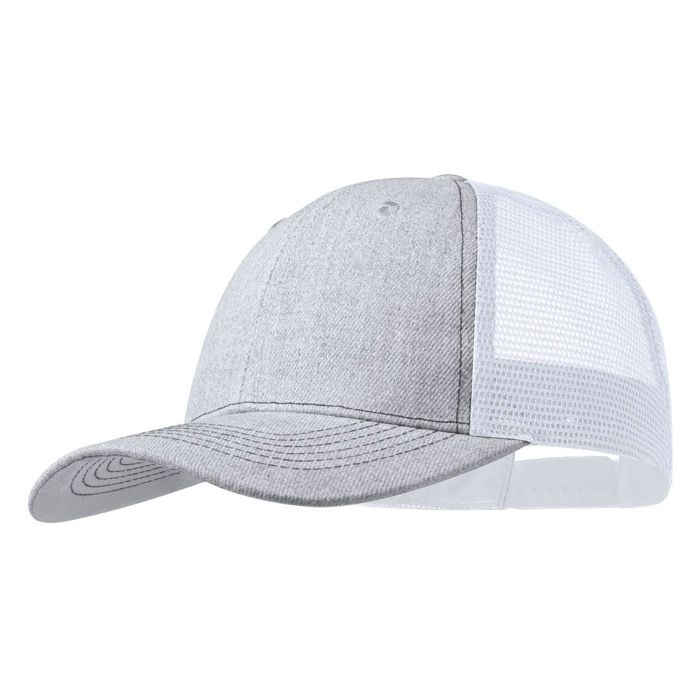 Casquette en polyester avec maille colorée à l’arrière