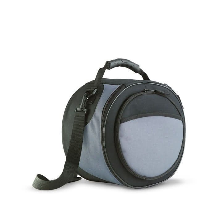 Glacière avec barbecue à l'intérieur vue avec zone d'impression