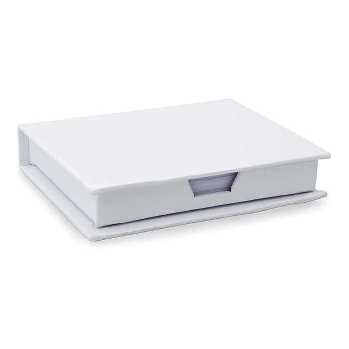 Bloc-notes publicitaire avec note-adhésives avec zone d'impression