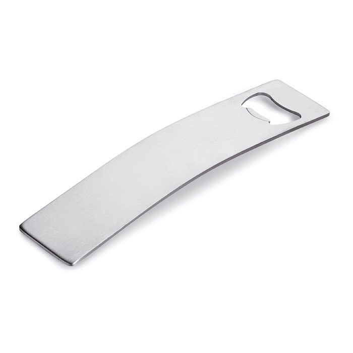 Décapsuleur personnalisé en acier inoxydable avec zone d'impression