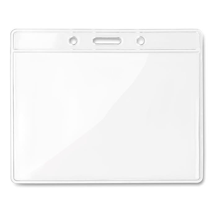 Porte-badge couleur transparent
