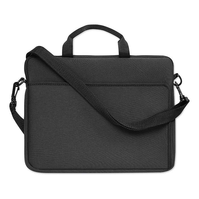 Sac promotionnel pour ordinateur portable 14" vue avec zone d'impression