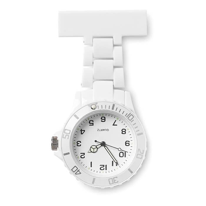 Montre élégante couleur  blanc