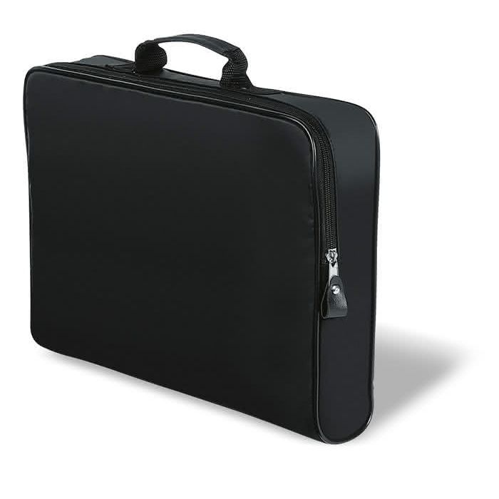 Sac porte-documents pour congrès vue avec zone d'impression