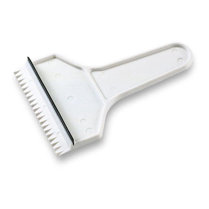 Raclette à glace personnalisée économique couleur  blanc