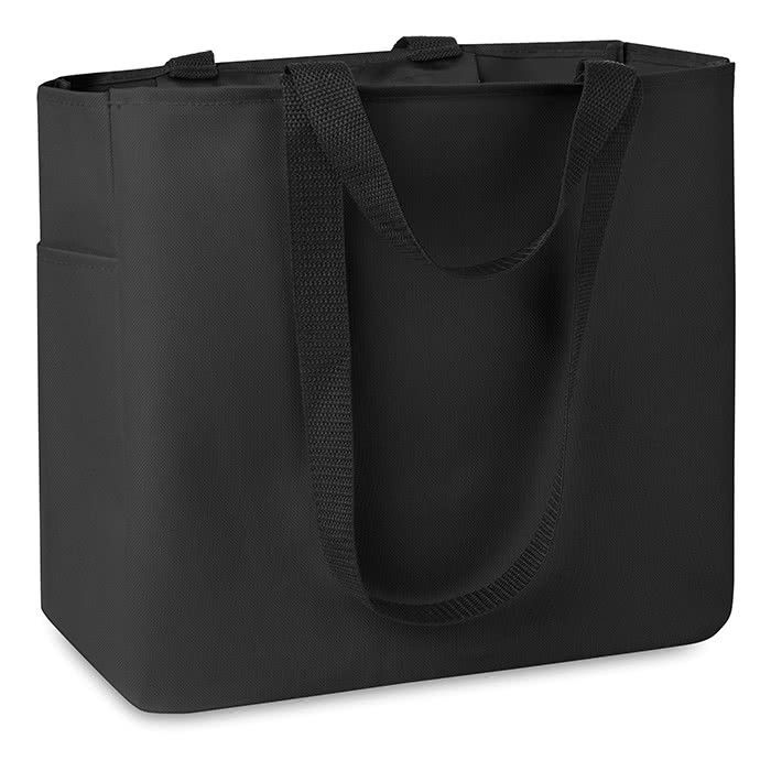 Sac cabas personnalisés vue avec zone d'impression