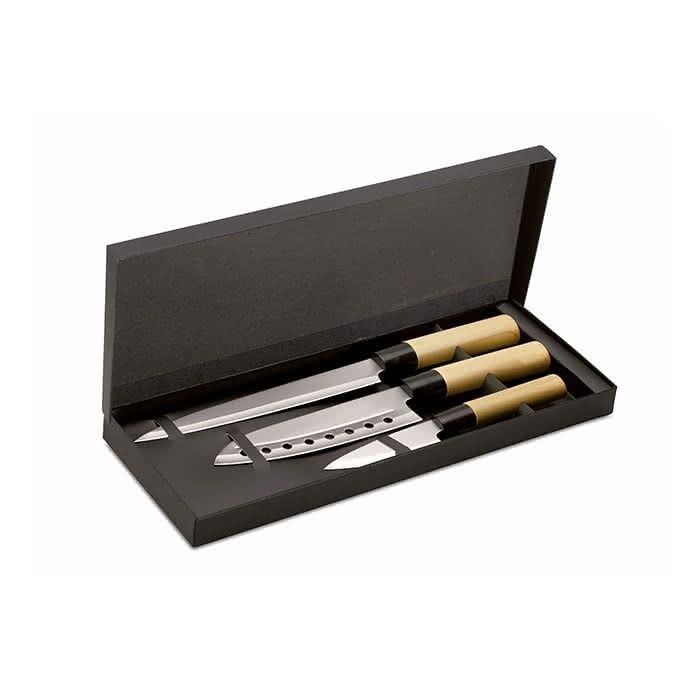Set de couteaux personnalisés à offrir avec zone d'impression