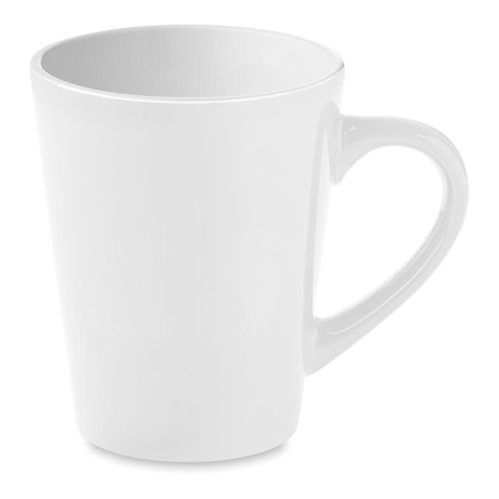 Tasse à café personnalisée de 180ml couleur blanc