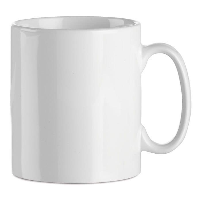 Tasse en céramique blanche spéciale pour sublimation de 300 ml