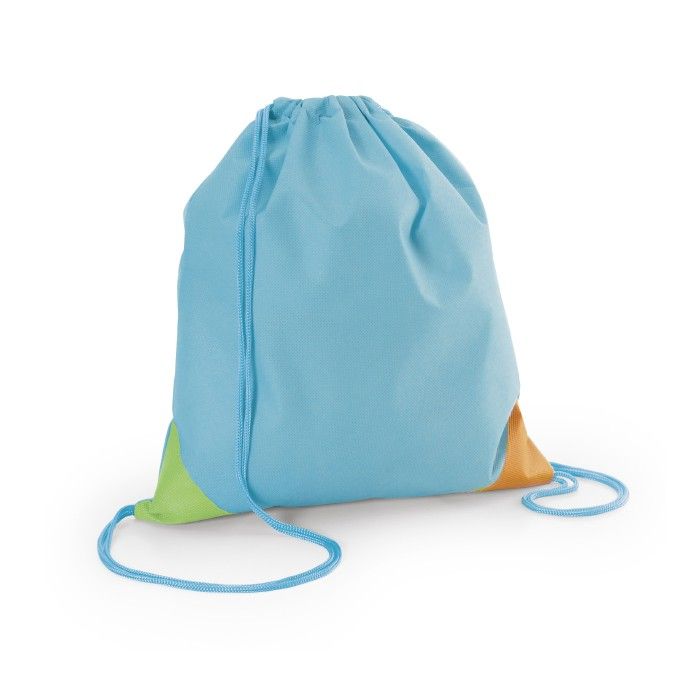 Sac à dos à cordons infantil personnalisé non tissé 80g/m2 KidsTrend avec zone d'impression
