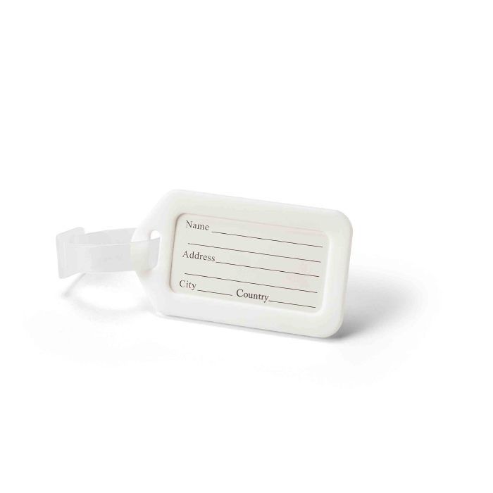 Identificateur de valise classique et utile couleur rouge